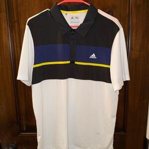 Adidas Men's Climacool Black and White Golf Polo Shirt (NWOT)